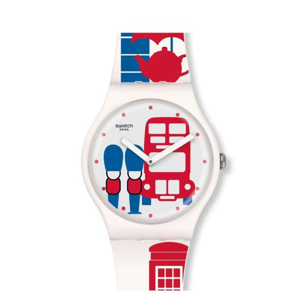 Swatch Greetings from London - Rare, New in Box